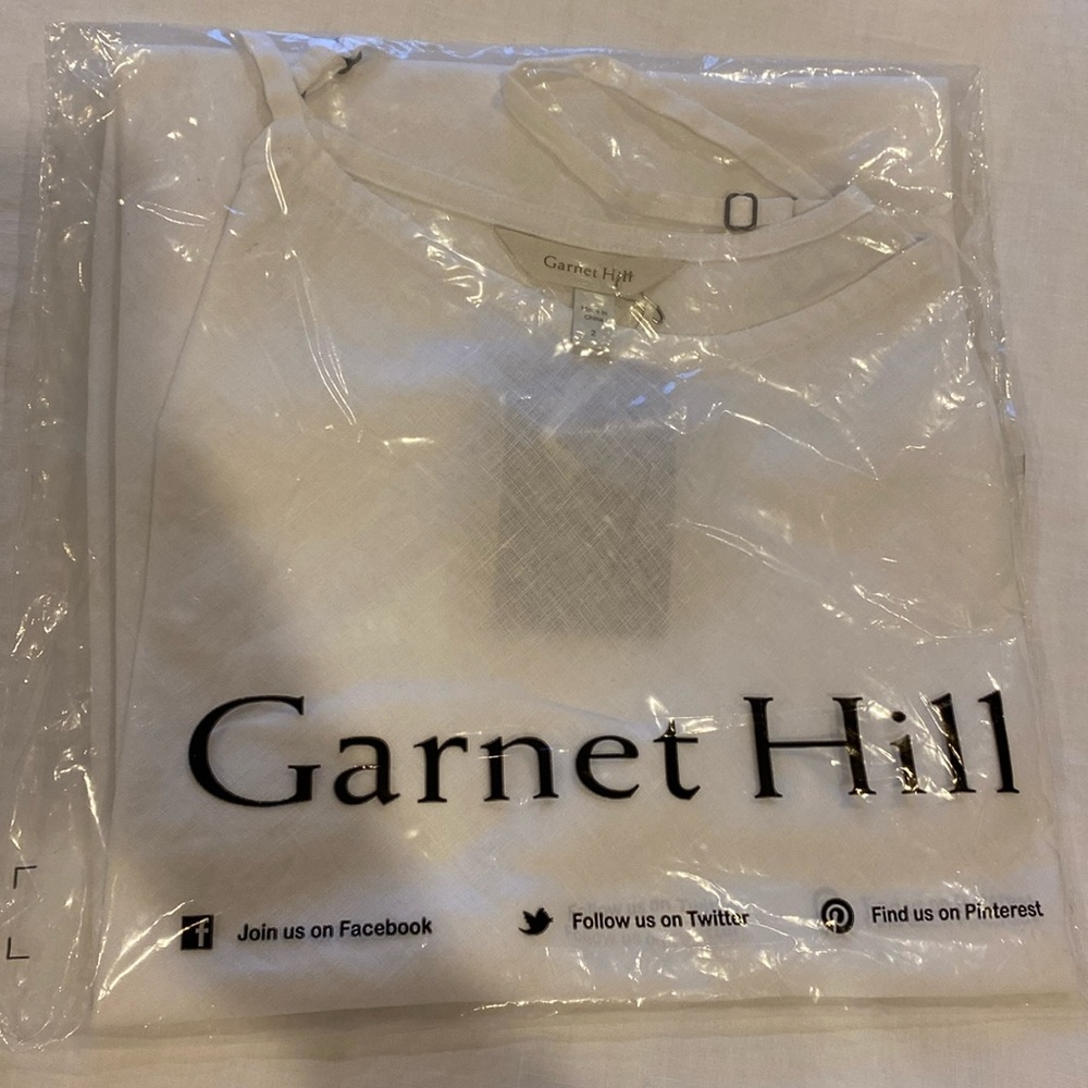 Garnet Hill Easy Linen Slip Dress
